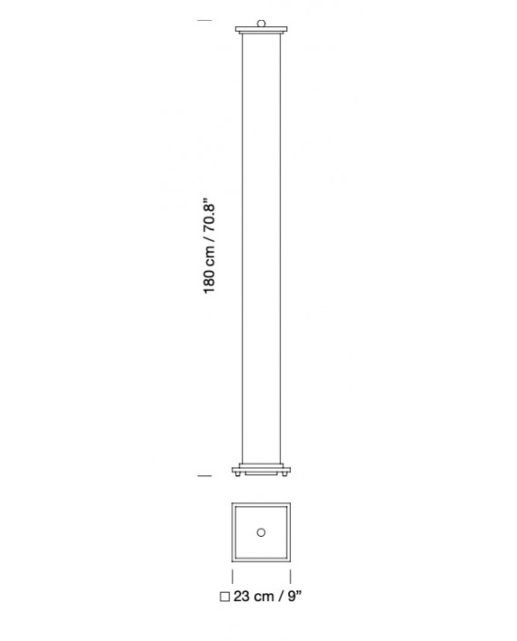 Santa & Cole La Bella Durmiente Floor Lamp